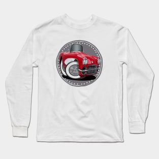 1958 Chevy Corvette Long Sleeve T-Shirt